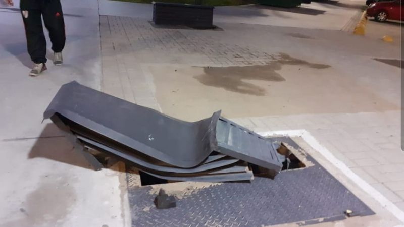 Destrozaron la ventilación de subestación subterránea