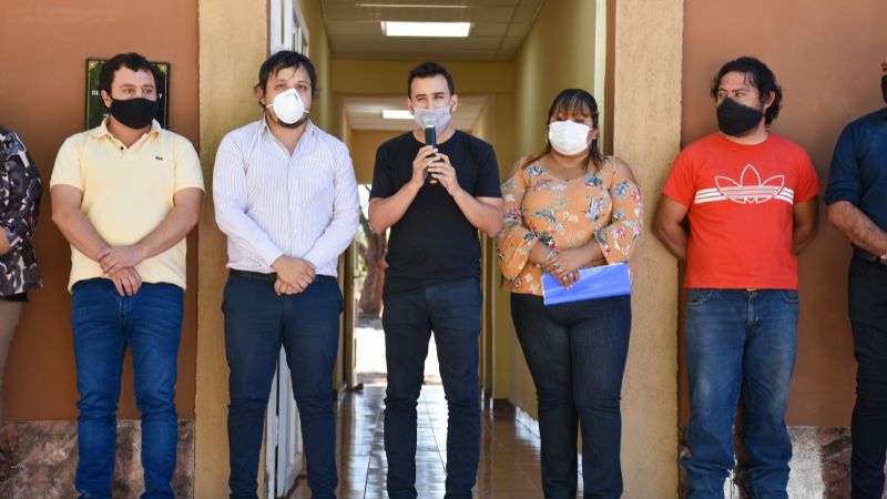 Subsidio a Centro de Jubilados y servicio de telemedicina en Tinogasta