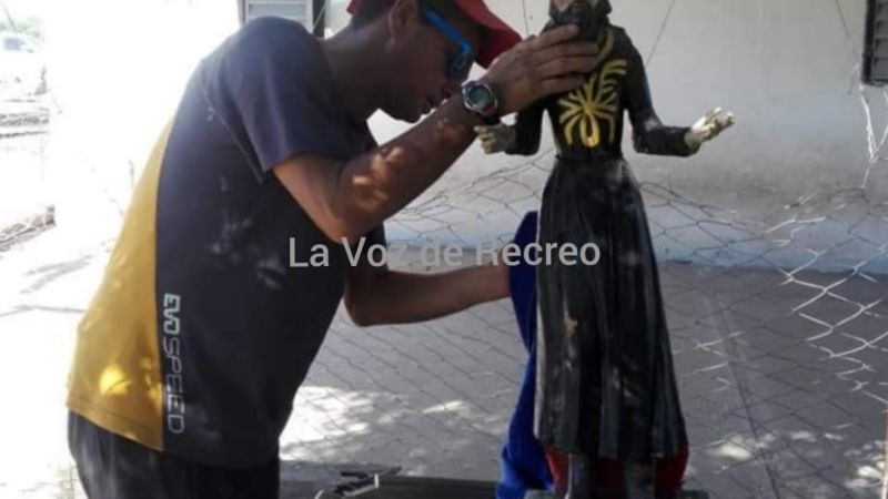 Párroco trabaja con vecinos para recuperar la capilla de Anjuli