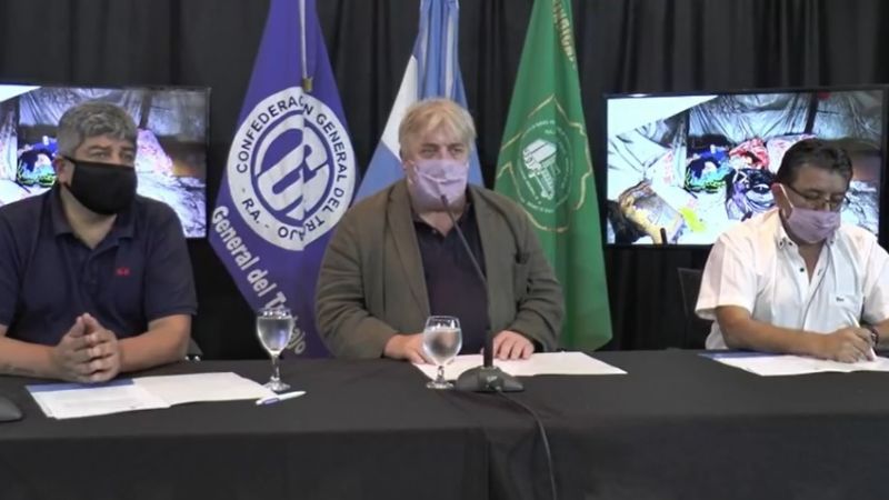 Convenio de cooperación entre Camioneros, Comité contra la trata, y UATRE