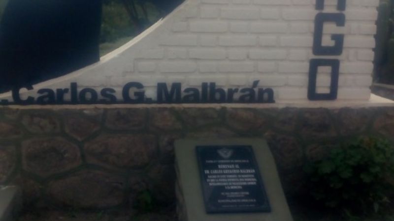 Vandalismo en la plazoleta de Chaquiago