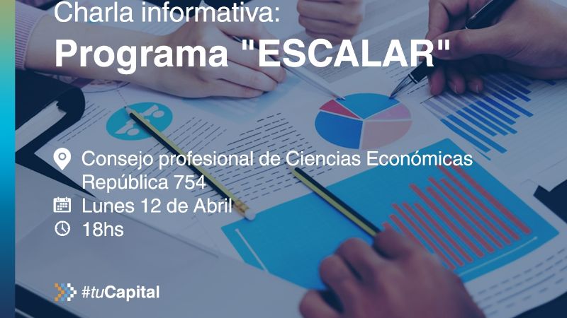 Charla informativa sobre el Programa "Escalar Emprendedores"