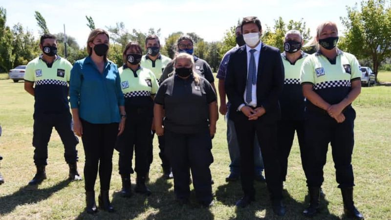 Capacitación para agentes de tránsito y policías en Valle Viejo y FME