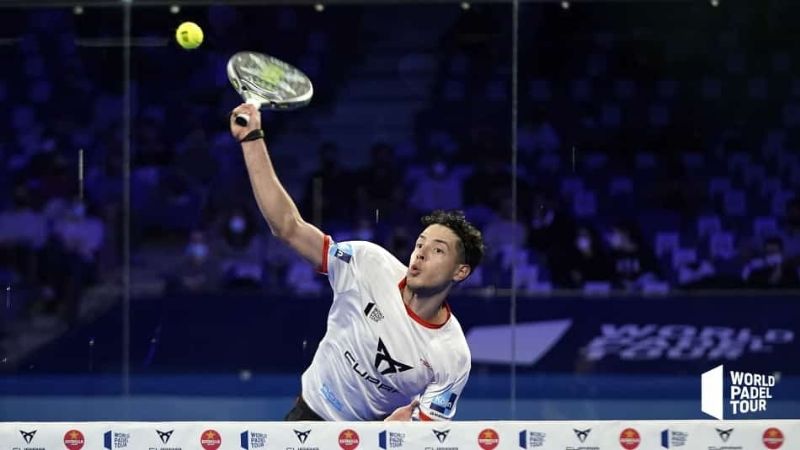 Agustín Tapia avanzó a los 4tos. de final del Open de Madrid