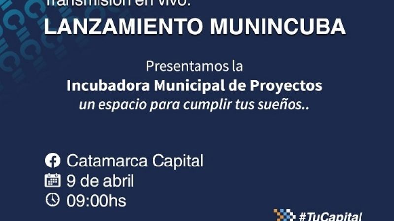 Munincuba realizará su lanzamiento de manera virtual