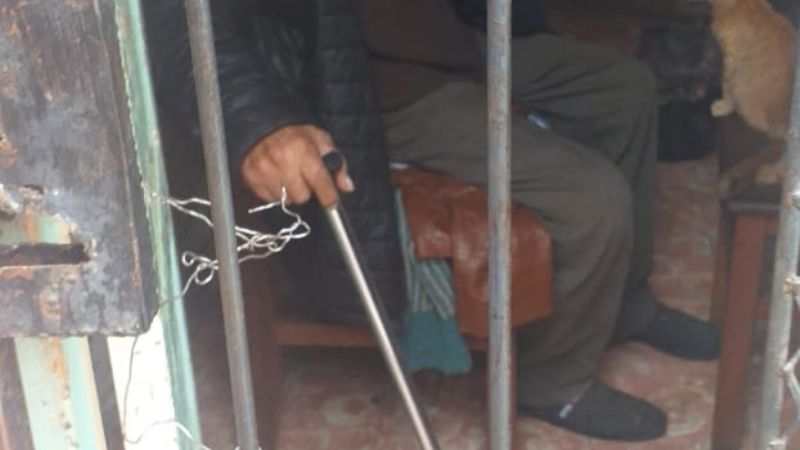 Estado de abandono: le robaron hasta la jubilación