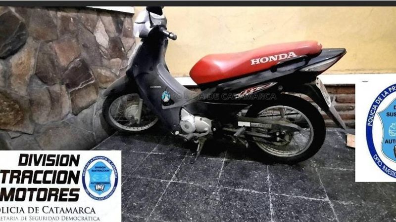 En un taller, secuestran una moto que había sido “dada de baja”