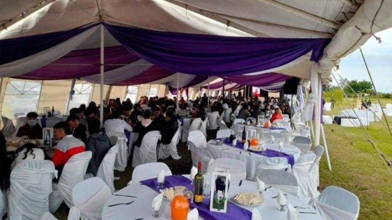 Concejal armó una fiesta por los 15 de su hija con 400 invitados