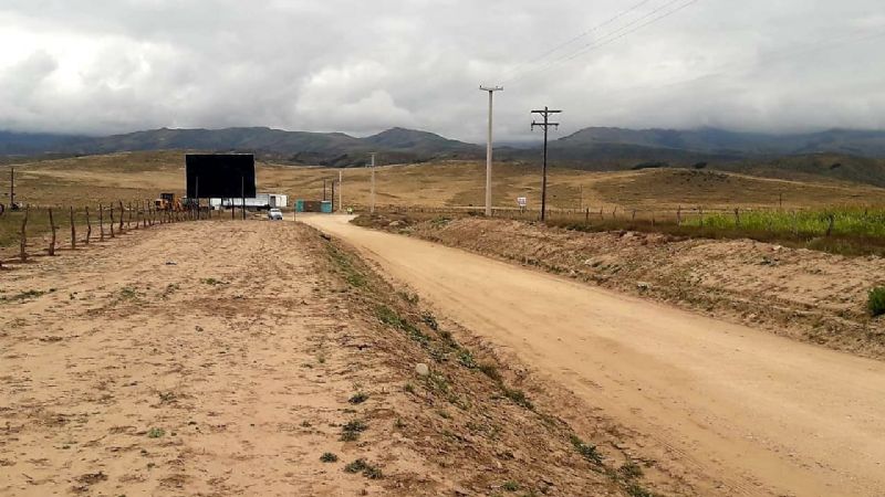 Avanzan los trabajos de pavimentación de la Ruta Provincial N°1