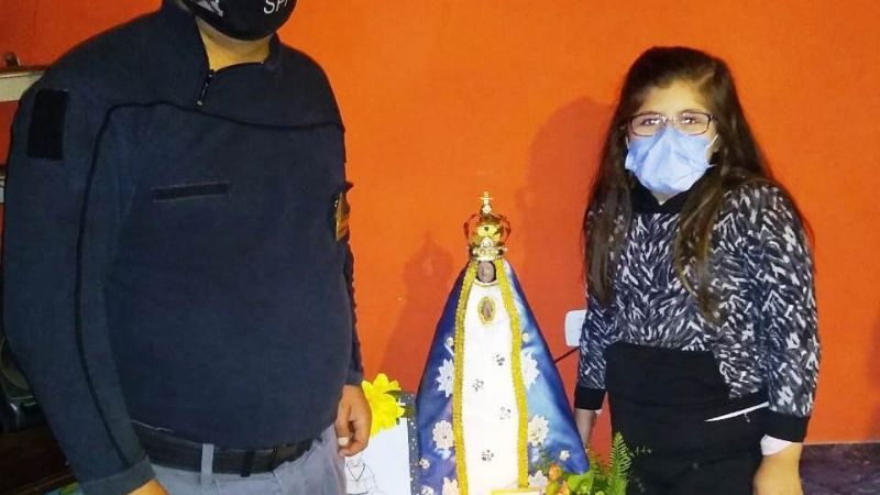 La Virgen del Valle recorre pabellones de la cárcel