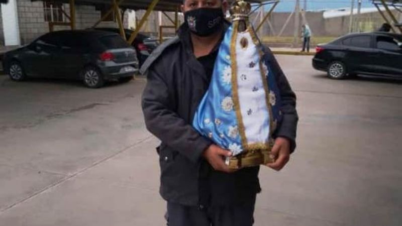 La Virgen del Valle recorre pabellones de la cárcel