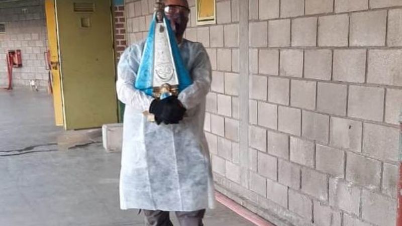 La Virgen del Valle recorre pabellones de la cárcel