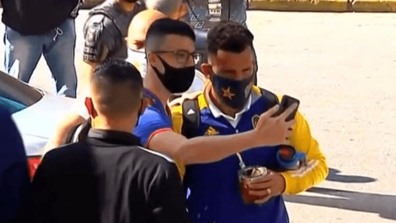 Boca ya está Brasil, para enfrentar al Santos