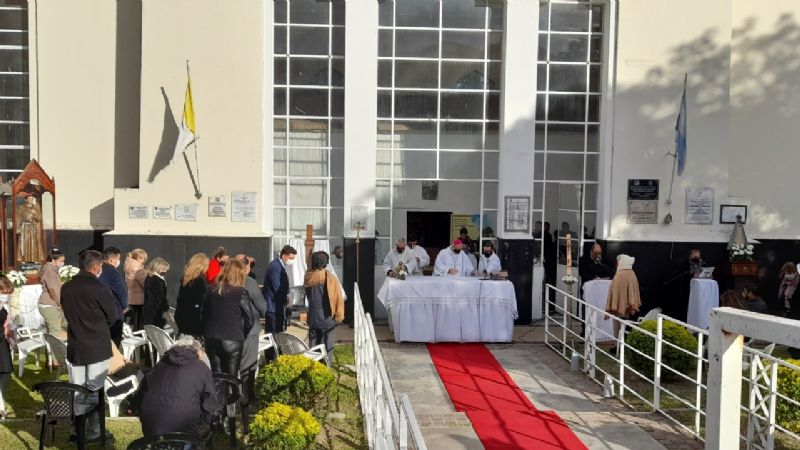 Jubilosa celebración en honor de Fray Mamerto Esquiú