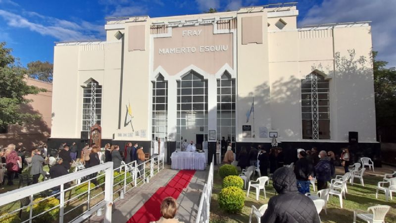 Jubilosa celebración en honor de Fray Mamerto Esquiú