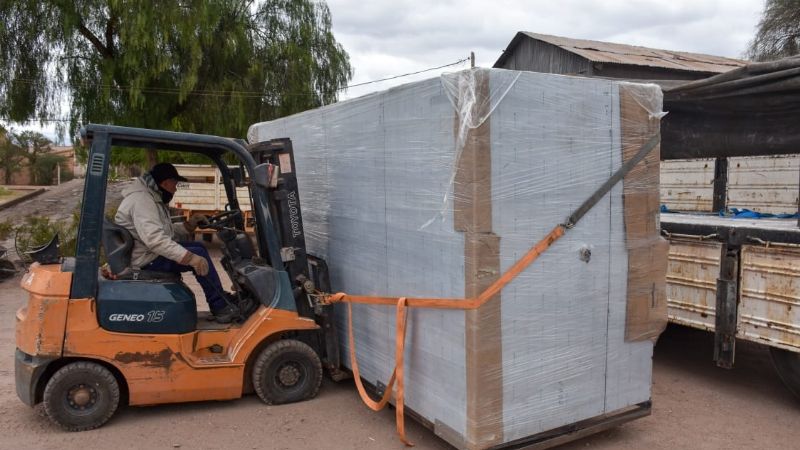 Nuevo equipamiento para la planta deshidratadora de fruta y hortalizas