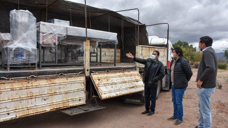 Nuevo equipamiento para la planta deshidratadora de fruta y hortalizas