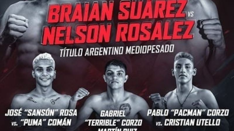 Los Corzo y Rosa pelean este sábado en Pérez (Sta. Fe)