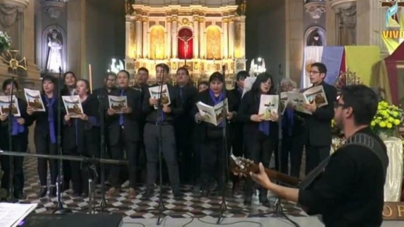 En la Catedral homenajearon a  Esquiú con la música y el canto