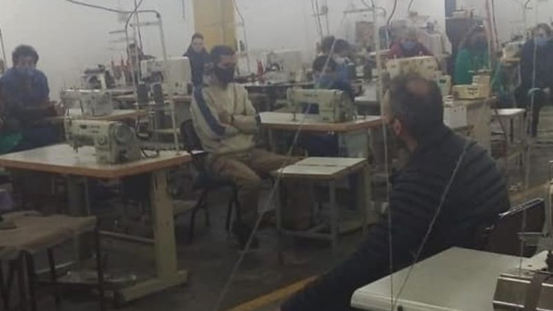 Paro de trabajadores de Artex