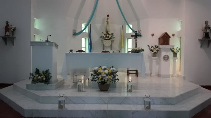 Celebran a la Virgen de Fátima en Villa Parque Chacabuco