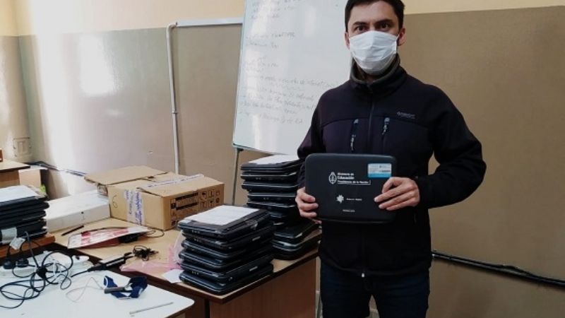 Educación recuperó netbooks secuestradas en distintos ilícitos