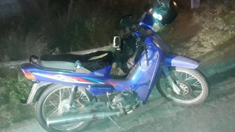 Policías le quitaron la moto a un conductor alcoholizado