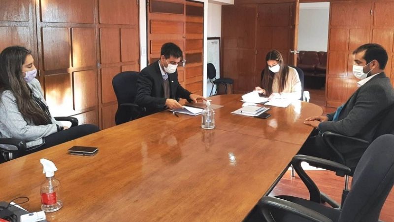 Nazareno recibió al presidente del Consejo de Ciencias Económicas