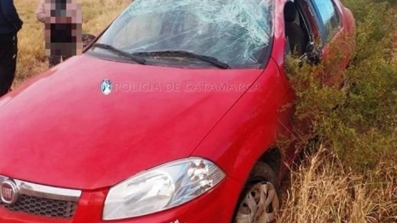 Vuelco en el departamento La Paz