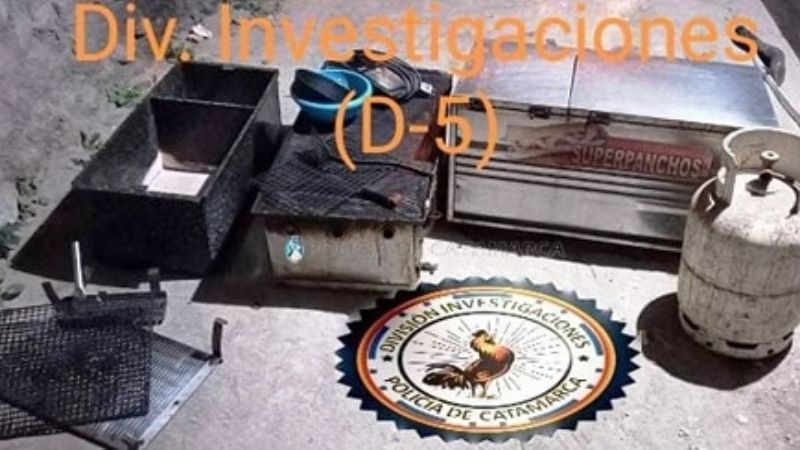 Robo y agresión en un carro bar