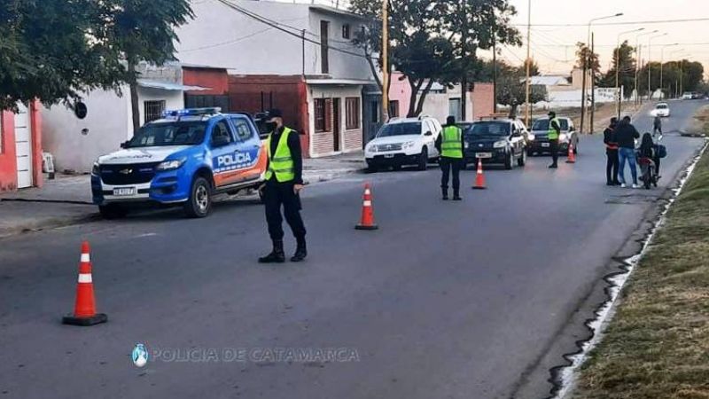 Implementan rigurosos controles de circulación en toda la provincia