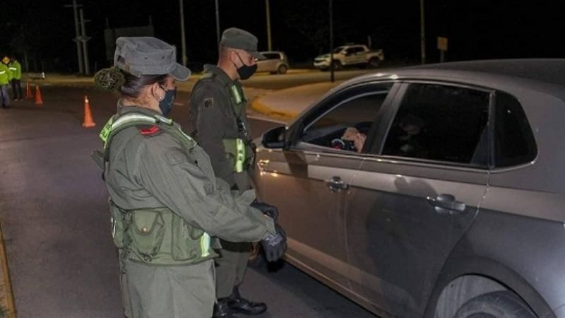 Implementan rigurosos controles de circulación en toda la provincia