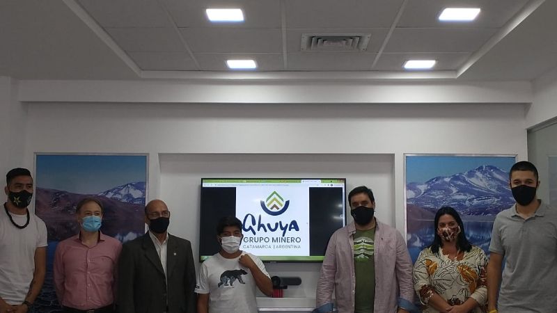 Estudiantes realizarán prácticas en grupo empresarial minero