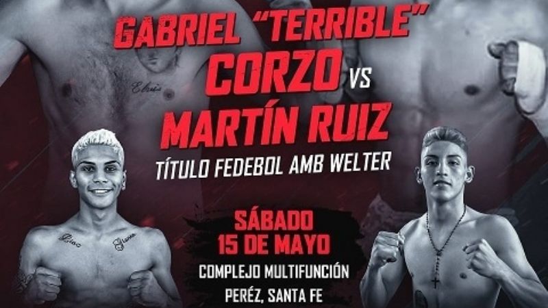 “El Terrible” Corzo peleará por el título Fedebol AMB
