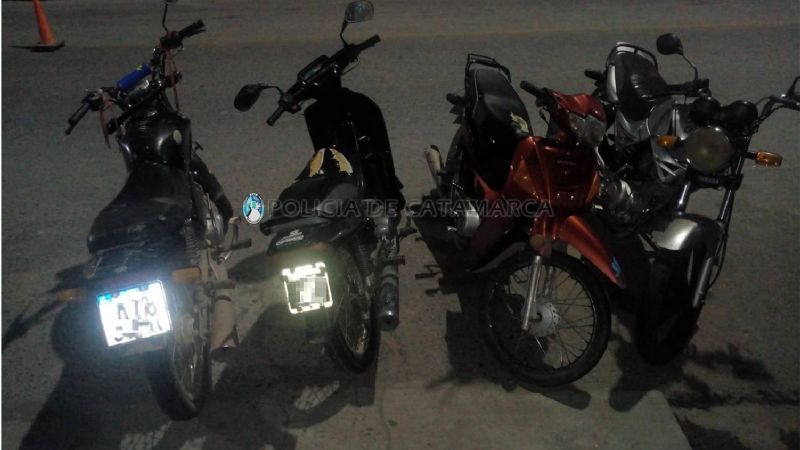 Secuestraron una decena de vehículos y notificaron a 135 personas