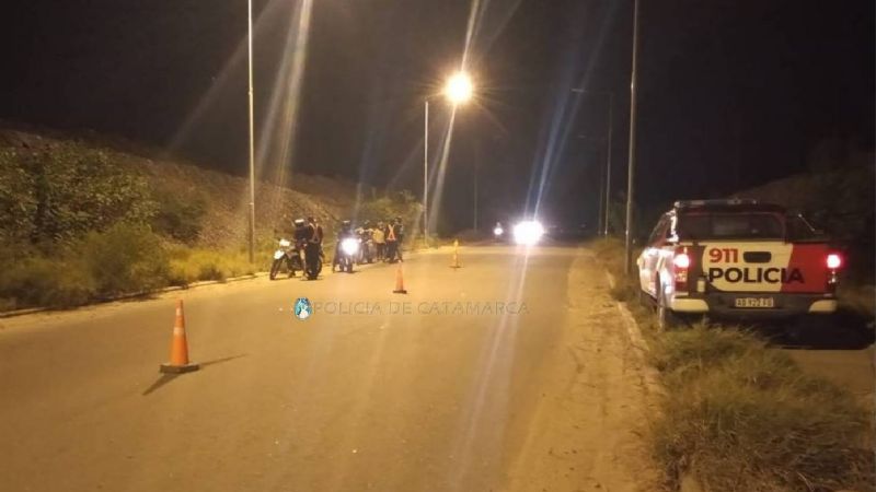 Secuestraron una decena de vehículos y notificaron a 135 personas