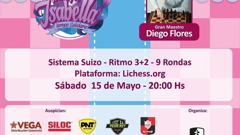 Este sábado va el 12do. Torneo Solidario “Todos por Isabella”