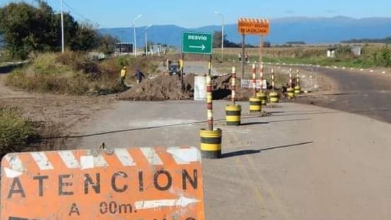 Construyen un puente en Los Altos