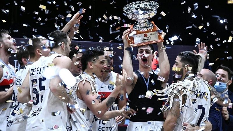San Lorenzo, pentacampeón de la Liga Nacional de Básquetbol