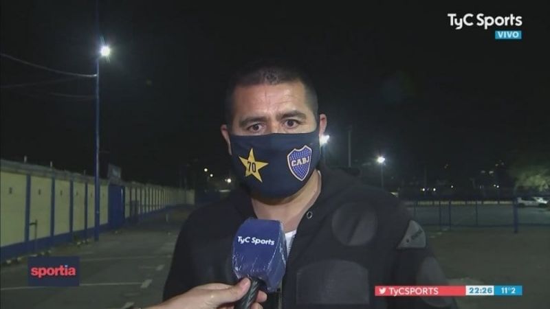 Juan Román Riquelme: "Tenemos el mejor equipo del país"