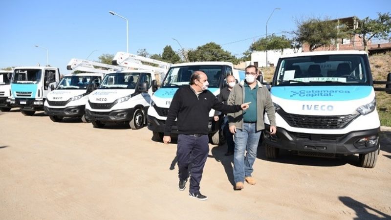 Saadi entregó nuevos vehículos