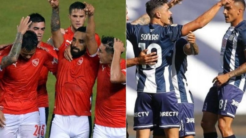 Independiente-Bahía y Talleres-Bragantino, por la Sudamericana