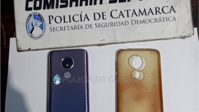 Joven denunció el arrebato de su celular y policías lo encontraron