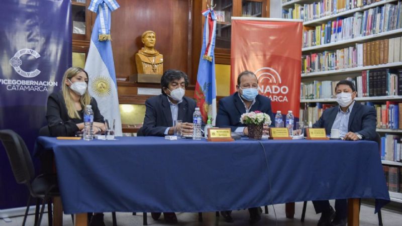 Senadores se reunieron junto a la ministra de Educación