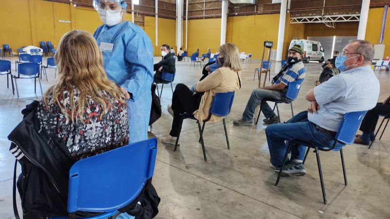 Avanza la aplicación de la segunda dosis de Sinopharm