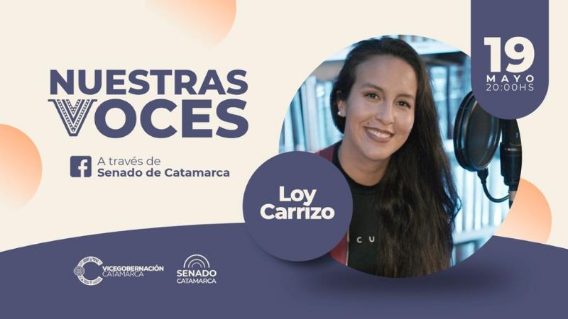 Loy Carrizo estará en el segundo episodio de “Nuestras voces”