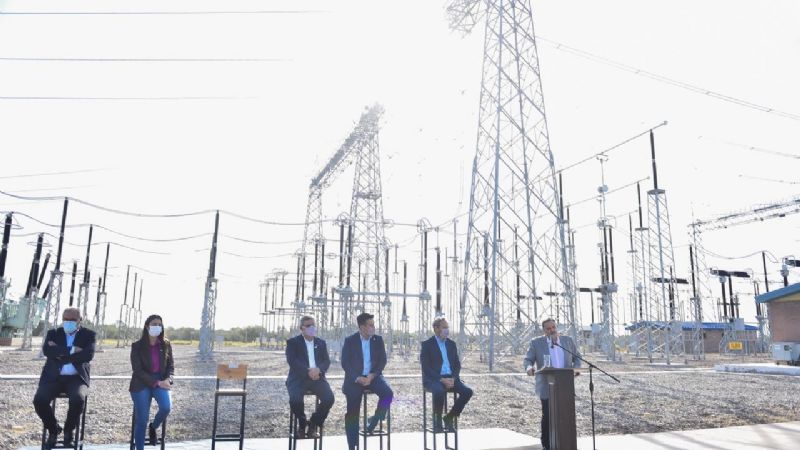 Jalil y Quintela inauguraron ampliación de ET para mejorar suministro eléctrico