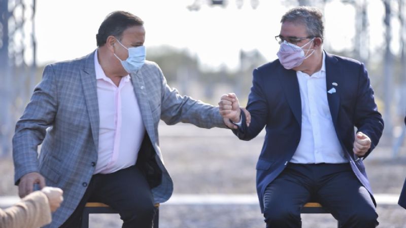 Jalil y Quintela inauguraron ampliación de ET para mejorar suministro eléctrico