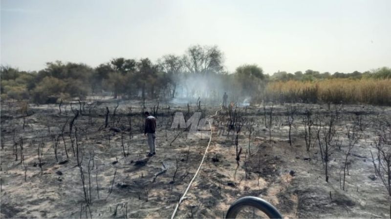 Incendio de gran magnitud en Fiambalá