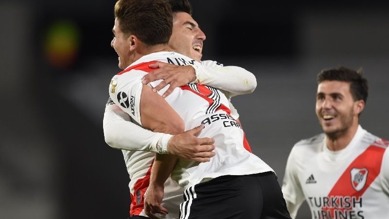 ¡Histórico triunfo de River con Enzo Pérez de arquero, en la Libertadores!